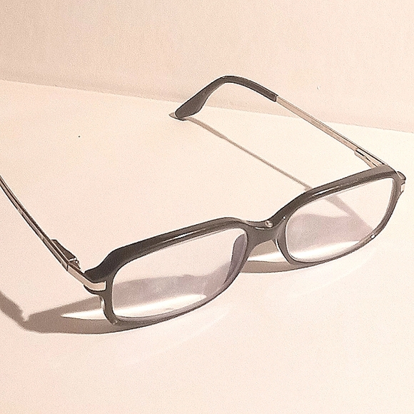 Mercedes Benz Titanium MB02502 Unisex Dark Green Rectangle Eyeglass Frames - Picture 7 of 10